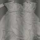 Mixxmix Babydoll Lingerie for Women Lace Up Mesh Chemise Nightgown with Garter Belt S