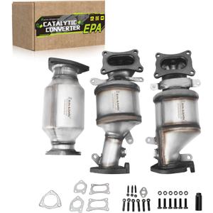 Catalytic Converter Compatible with Honda Pilot 2009-2015, Honda Accord 2008-2017, Honda Odyssey 2010-2019, 2010-2020 Acura MDX, Catalytic Convertor W/Gasket EPA Compliant