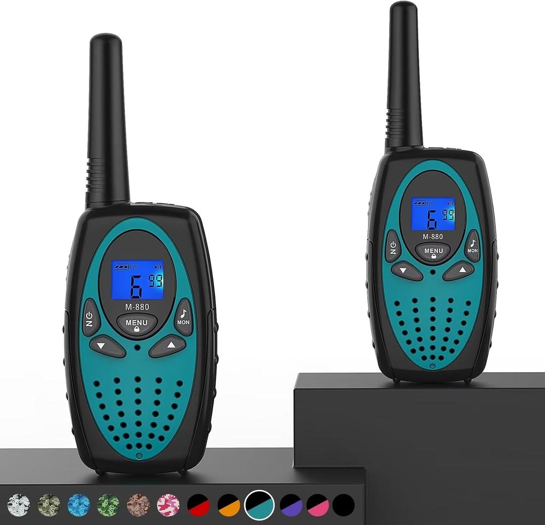 M880 Walkie Talkies for Adults (Blue 2 Pack)