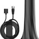 2026 Upgraded TV Antenna for Smart TV, Digital Antenna for Local Channels, 2300+ Miles Range TV Antenna Indoor with 360 Signal Strongest Booster, Supports 1080P 4K Reception HD 16.41FT Cable