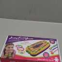 Friendship Bracelet Making Kit Toys, Ages 7 8 9 10 11 12 Year Old Girls Gifts Ideas, Birthday Present for Teen Girl, Arts and Crafts String Maker Tool, Bracelet DIY, Kids Travel Activity Set (Yellow)