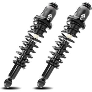 Rear Pair Complete Struts Shocks Assembly w/Coil Spring Replacement for 2003-2008 Toyota Corolla Matrix Pontiac Vibe Suspension Kit 171373L 171373R