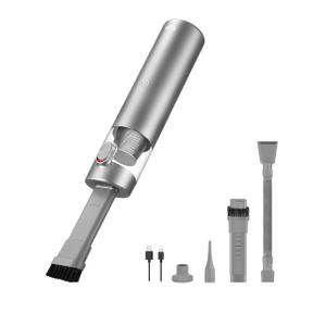 Brigii Mini Handheld Vacuum Cordless, 3 in 1-Car Vacuum & Air Duster & Hand Pump, 3 Kinds of Crevice Nozzles for Small Spaces, Crevices, Portable Rechargeable Cleaner-M1