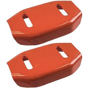 (Set of 2) Snowblower Skid Plates Skid Shoe 780-283 Fits Ariens John Deere MTD 0106500 0245995 02483851 02483859