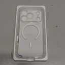 Miracase Magnetic for iPhone 17 Pro Case 6.3" [Compatible with MagSafe] Full-Body Phone Case with Built-in Glass Screen Protector & Camera Control,Drop Proof iPhone 17 Pro Cover, Clear