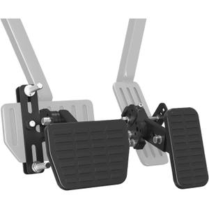 Gas Pedal Extender with Adjustable Length and Angle, Pedal Extenders for Short People, Universal Anti Slip Accelerator Pedal Extenders for Cars, Go Kart, Golf Carts, Ride on Toys