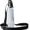 Baggallini Clear Stadium Crossbody (8.5" w x 9" h, Midnight Blossom Print)