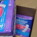 Always Discreet Adult Incontinence Pads for Women, Drier vs Poise, 4 Drop Regular Length, Moderate Absorbency, Pads for Bladder Control Management, Bladder Leaks, & Postpartum Pads, 108ct