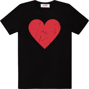 Arvilhill Men Valentine's Day Crewneck Shirt Trendy Graphic T-Shirts (XL)