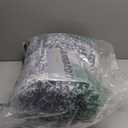 Yimobra Luxury Bathroom Rugs, Fluffy Bath Mats, Non Slip, Water Absorbent Microfiber, Machine Washable, Plush Runner Shower Rugs, Thick Matts for Bathroom Floor&Tub, 60"x 24", Denim Blue and White