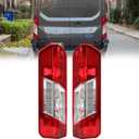 HECASA Pair Tail Light Compatible with 2015-2024 Ford Transit 150 250 350 350HD E-Transit Replacement for CK4Z-13405-G CK4Z-13404-K FO2800242 FO2801242 Rear Taillights Lamp Driver & Passenger Side