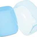 POPETPOP Chinchilla Sand Bath House Multiuse Shower Box for Hamsters Gerbils Squirrels Compact Design for Bathing Environment Small Animal Sand Bath Container