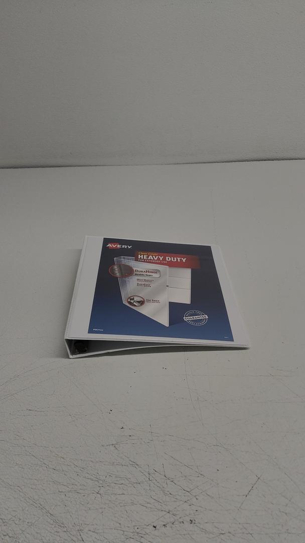 Heavy-Duty View Binders with One Touch Slant Rings