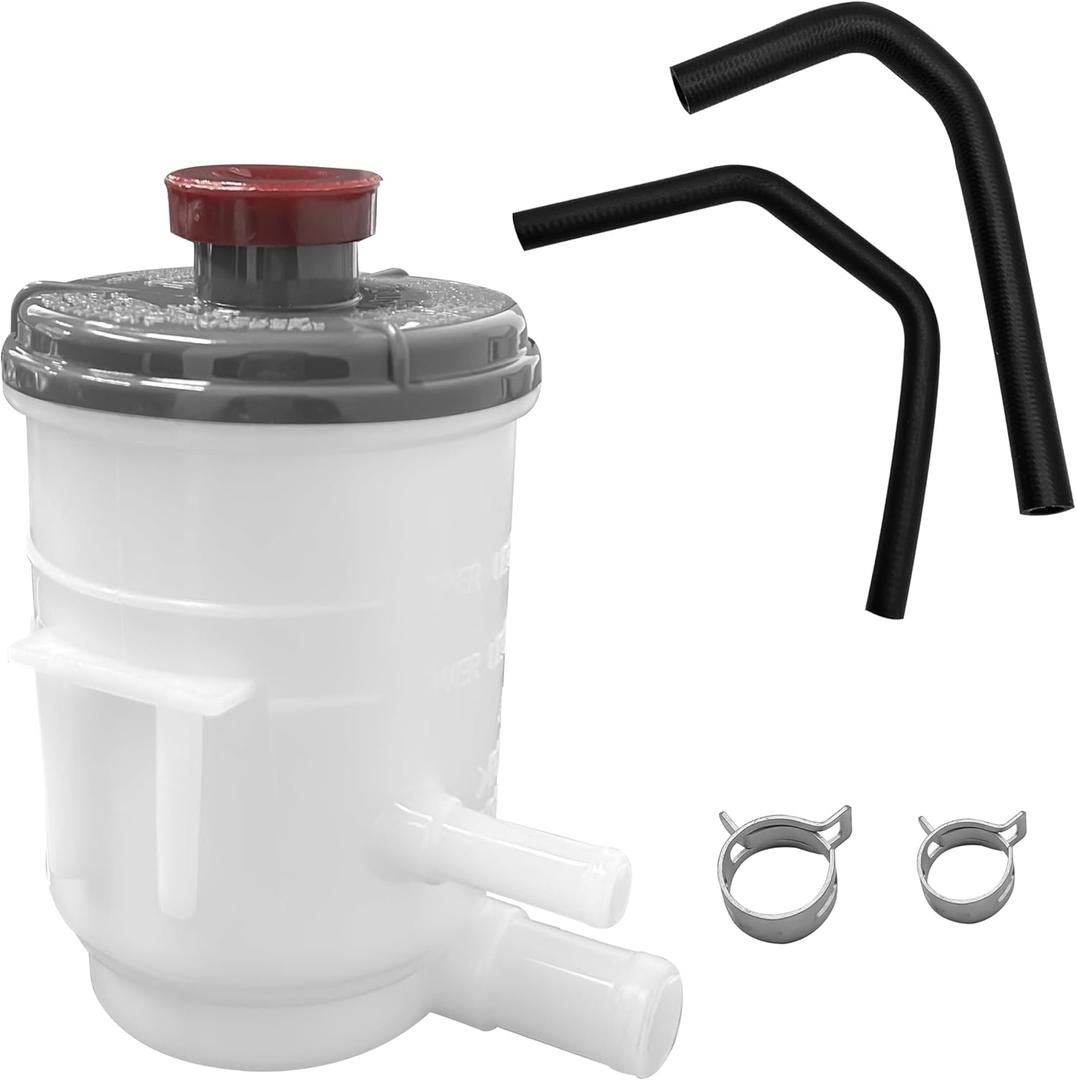 Power Steering Reservoir Kits For Honda Accord 2.4L L4 2003-2007 Acura RL TL TSX V6 With Suction Line Hose Return Lines Hoses Clamps 53701-SDA-A01 53701SDAA01