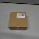 Heavy Duty Door Closer, White, Metal Construction, Adjustable Hydraulic Automatic Door Control Arm, Commercial Grade,Screen Door Piston Replacement (Can stop door closer-1Pcs)