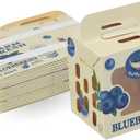 1 Pint Paper Berry Baskets  Food-Grade Produce Containers for Blueberries  Vented, Eco-Friendly, FSC-Certified Blueberry Storage Gift Boxes for Farmers Market & Home Use (Pack of 25)
