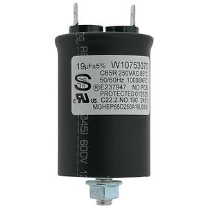 W11662065 W10753070 Capacitor C65R 19uF 250VAC Compatible with Maytag Kenmore KitchenAid Dishwasher, Replaces 4979039, AP7211137, PS16875933, EAP16875933