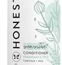 The Honest Company Silicone-Free Conditioner, Gentle Tear-Free Hypoallergenic Baby Hair Care with Naturally Derived Ingredients, Fragrance-Free for Sensitive Skin, 10 fl oz