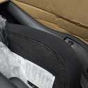 Marsail Ergonomic Office Chair with Headrest Mesh Office Computer Desk Chair with Adjustable Lumbar Support Rolling Work Swivel Task Chairs with Wheel 3D Armrests (Light Black)