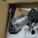 TYT Adjustable Trailer Hitch Ball Mount for 2-1/2 in Receiver, Dual Ball, 6" Drop/Rise, 2.5" Receiver