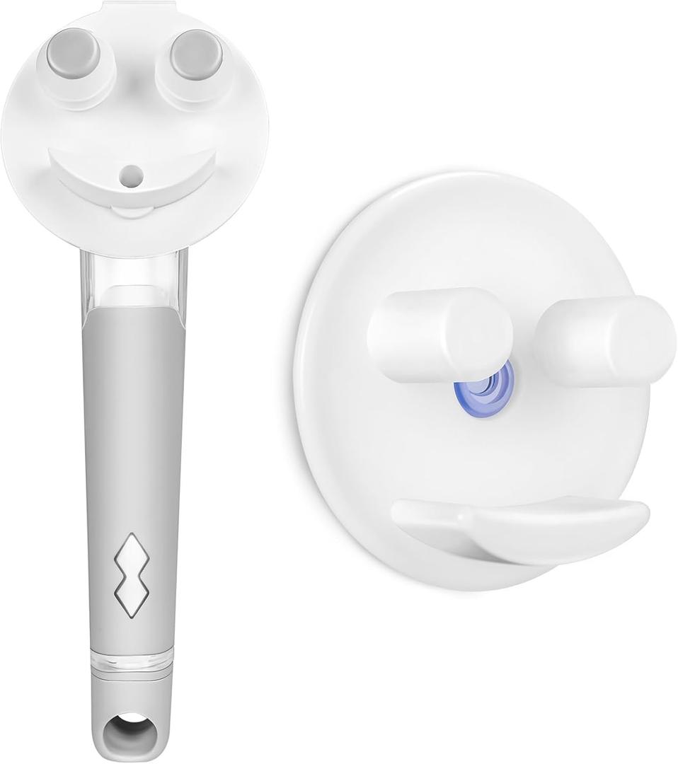 Smile Sponge Sponge Holder and Round Smiley Face Sponge Soap Dispensing Handle, Compatible with Smiley Sponges