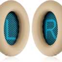 Ear Pads for Bose QC25/QC35 II/QC35/QC15/AE2 AE2i AE2w Headphones Replacement Earpads Cushions for Bose Quietcomfort 35/Quiet Comfort 25/SoundTrue and SoundLink(AroundEar) (Khaki)