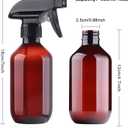 Teyssor Spray Bottles Water Spray Bottle 2 Packs- BPA Free -10 oz/300 ml Plastic Refillable Containers Fine Mist Small Spray Bottle with Adjustable Nozzle for Hair, Cooking, Cleaning