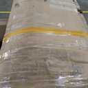 Flamaker 5x3 FT Storage Shed Waterproof Metal Garden Shed with Lockable Door Utility Tool Shed Outdoor Storage for Backyard, Patio and Lawn, Brown