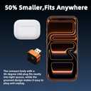 2026 Mini Wireless Carplay Adapter, Upgrade Wired to Wireless for Carplay & Android Auto, Plug And Play, Fast Auto-Reconnect Stable Control, Zero Delay Car Play for Iphone Ios 10+, Android 11+, Orange