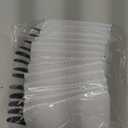 50 Pack Blank Standard Neoprene Can Coolers Bulk  Drink Sleeves for 12oz Cans & Bottles, Reusable Beer Soda Insulators, Perfect for DIY, Sublimation, HTV, Weddings, Gifts (White)