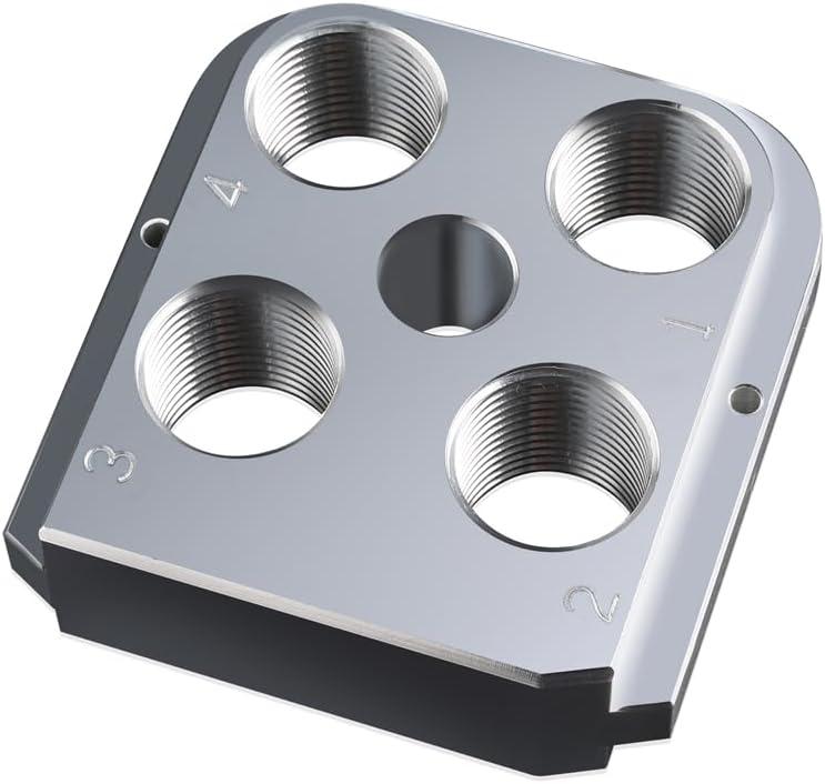 Tool Head Billet(1SET) Compatible with Dillon RL 550B/550C Press,Not Compatible with The XL Series