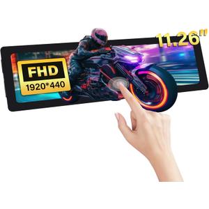 GeeekPi 11.26 inch 1920x440 HDMI LCD Capacitive Touch Screen for Raspberry Pi 5/4B/3B+/3B