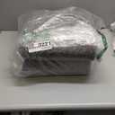 FinRec 6x9 Washable Area Rugs for Bedroom Living Room, Low Pile Thin Rug Solid Color, Non-Slip Carpet Indoor for Home Decor (Grey)