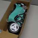 Nasjac Dog Wheelchair for Back Legs  Lightweight Portable Wheelchair with Reflective Stripes, Adjustable Pet Wheelchair Cart for Senior, Arthritis, Paralyzed, Injured, or Disabled Dogs (Green, S)