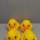 Vinsot 4 Pcs 7 Inches Large Yellow Rubber Ducks Large Bath Squeak Duck Float Bath Toy for Birthday Party Favors Gift Summer Beach Pool Baby Shower Activity Carnival Game Party Decoration