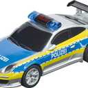 Carrera 64174 Porsche 911 Polizei 1:43 Scale Analog Slot Car Racing Vehicle GO Slot Car Race Tracks
