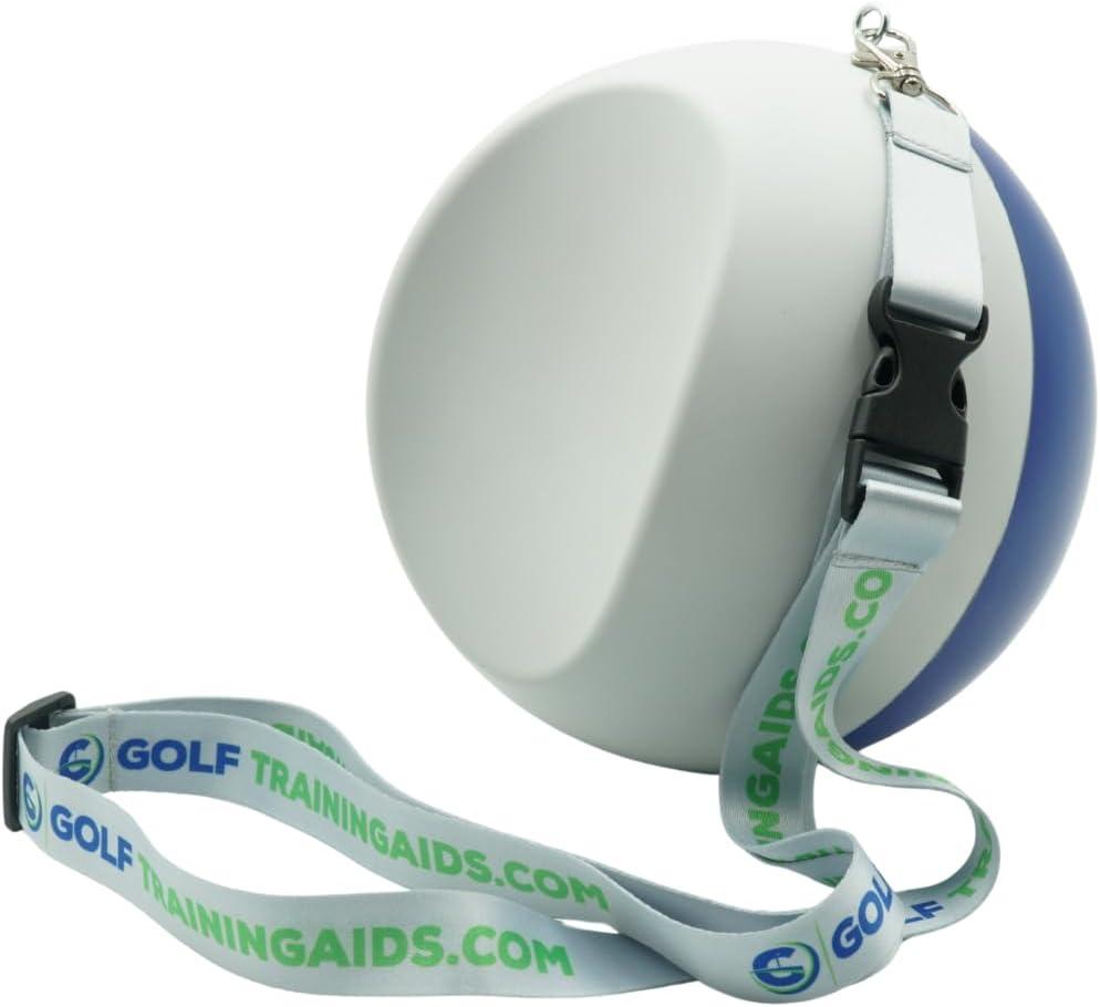 Compression Ball - Golf Swing Trainer  Forearm Connection Aid for Perfect Impact Position  Fix Chicken Wing, Improve Tempo, Backswing & Ball Striking  Soft Memory Foam