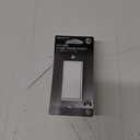 GE Paddle Rocker 3 Way Switch - Replacement for Light & Fan Switches, Grounding, UL Listed White 18233
