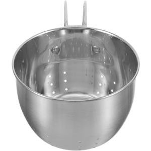 LIFKOME Stainless Steel Kitchen Sink Drainer Mesh Sink Strainer Drain Basket for Kitchen
