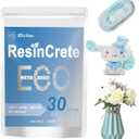 JDiction ResinCrete, 3000G Water-Based Eco-Friendly Formula, 20-30 Minutes Demold Fast Curing Eco Casting for Beginners,Mineral Casting Powder, Easy Mix for DIY Home Art