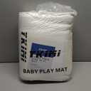 Baby Play Mat for Floor,1.3" Thick Soft Foam Playpen Mat with Removable Washable Cover, Waterproof & Anti-Slip 50" x 50" Nursery Rug for Tummy Time, Kids Crawling Mat for Toddlers Infant, Beige