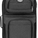 Travel Select Amsterdam Softside Expandable Luggage with Rolling Wheels, Gray, 2-Piece Set (15/21)