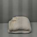 Soft Fuzzy White Blanket 60inch