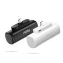 Miady 2-Pack Mini Portable Charger Built-in USB C Connector Small PowerBank