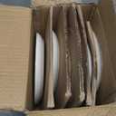 AmorArc Ceramic Plates Set of 6, 8.5 Inch Handmade Reactive Glaze Stoneware Plates set for Dessert, Salad, Appetizer, Small Dinner Plates, Microwave & Dishwasher Safe, Scratch Resistant
