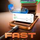 LISEN USB C to USB C Cable, 2-Pack [3.3/3.3/6.6/6.6/10FT] for iPhone 17 Charger Cord, 60W C to C Cable Fast Charging for iPad, iPhone 17 Air 16 15 Pro Max, Samsung Z Flip 7/S25/S24 USBC to USBC Cable