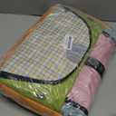 Boulder Bee Lacrosse Backpack with Stick Holders, Field Hockey Bag, Lacrosse Gift for Women (Blue & Pink)
