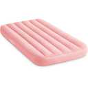 Intex 66803EP Cozy Kidz Inflatable Airbed: Fiber-Tech Velvety Soft Surface Carry Bag Included 34.5" x 62" x 7"