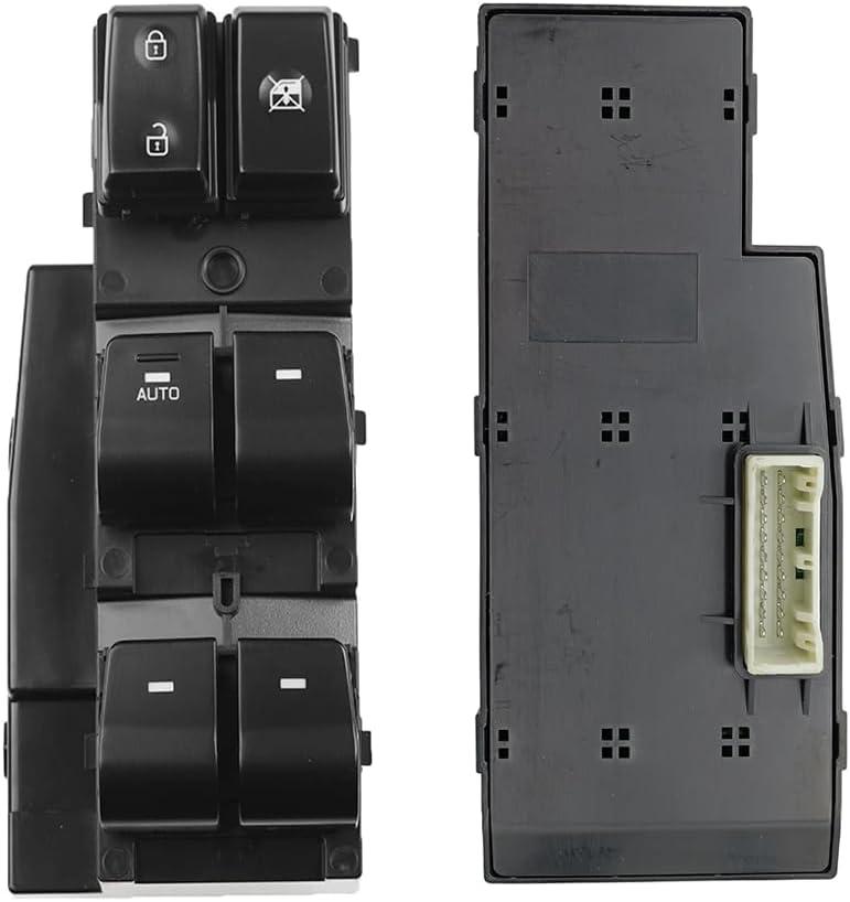 Master Power Door Lock Window Control Switch for Hyundai Elantra AUTO 1.4L 1.6L 2.0L L4 2017-2022, Front Left Driver Side Power Window Controller Switch 93570-F2000-4X 93570F2000
