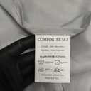 HYMOKEGE Light Grey Full Size Comforter Sets Seersucker 7 Pieces, All Season Luxury Bed in a Bag for Bedroom, Bedding Set with Comforters, Sheets, Pillowcases & Shams